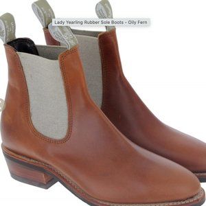 R. M. Williams NEW Size 40 Lady Yearling Rubber Sole Chelsea Boots
